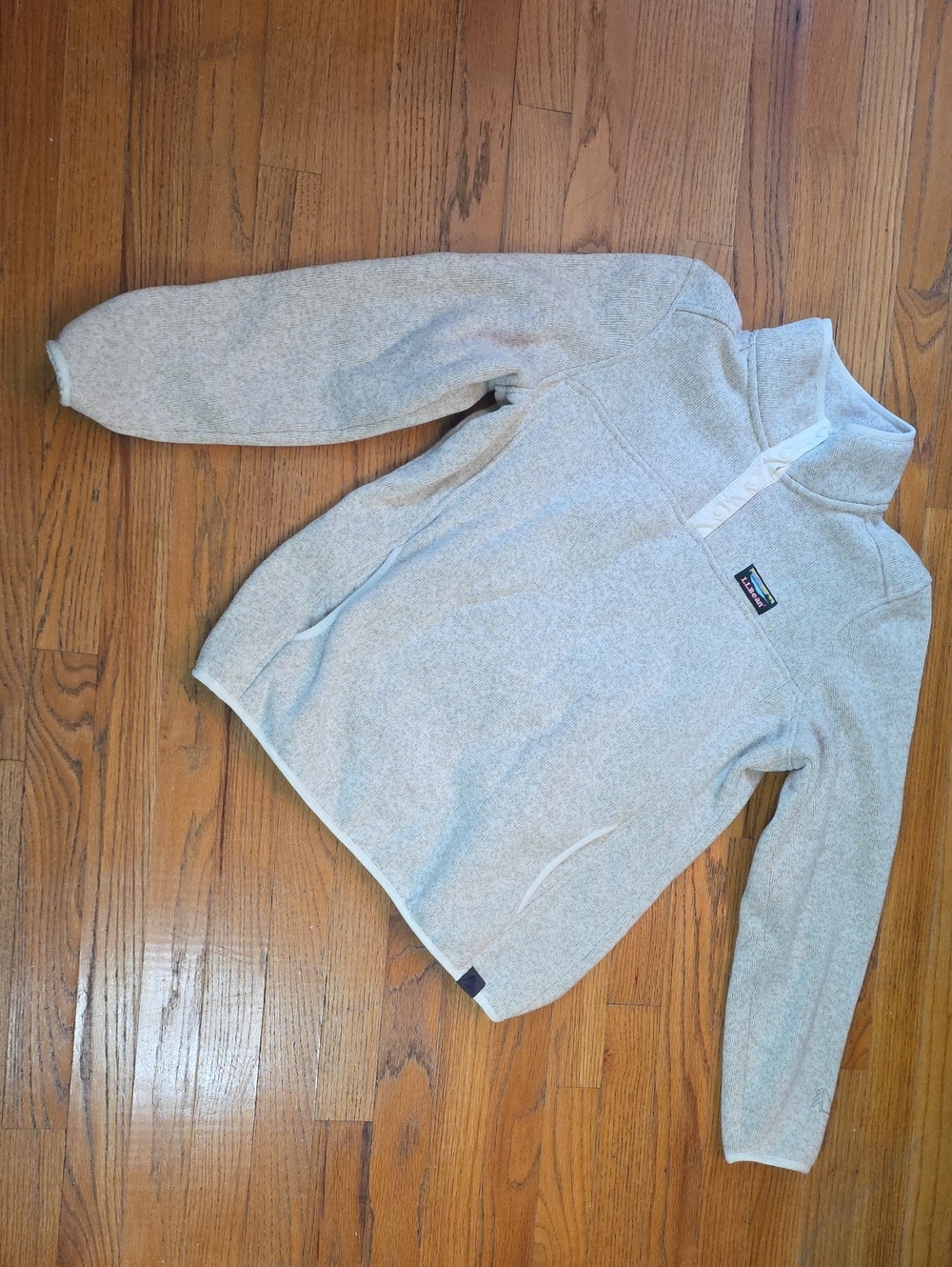 L.L. Bean L Reg Fleece Pull Over